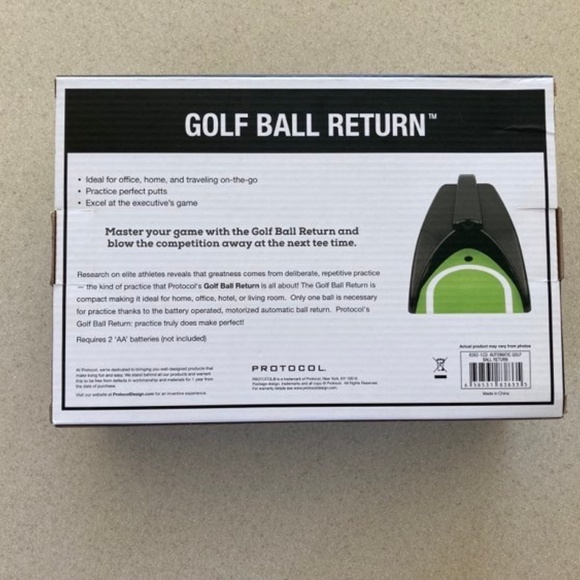 Protocol Automatic Golf Ball Return Motorized Automatic Ball Return NIB - Picture 2 of 2